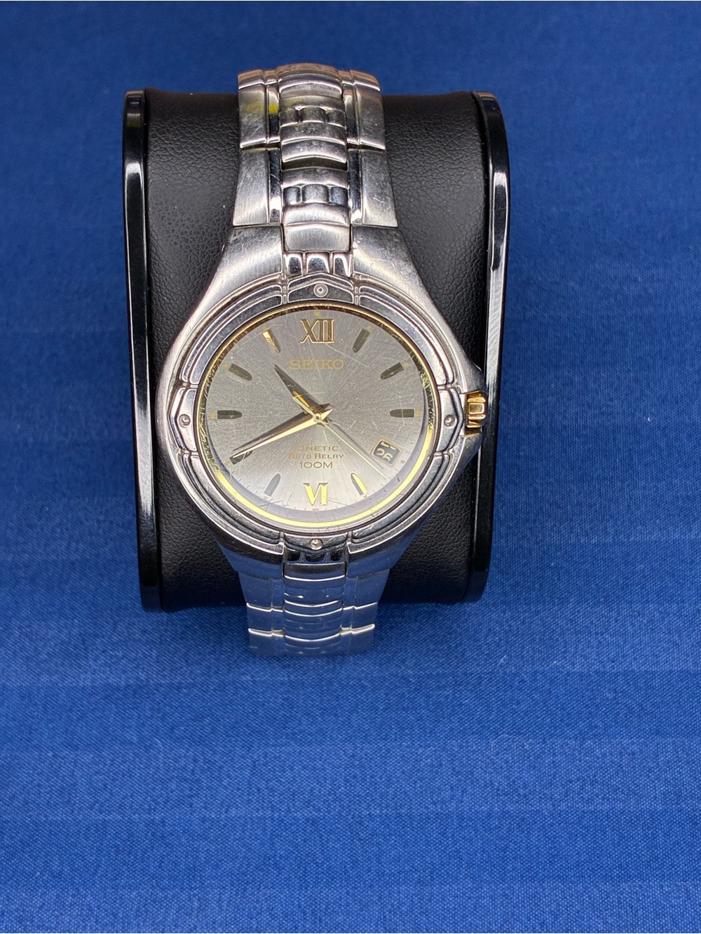 Seiko Silver Dial Two-Tone Silver and Gold Men's Watch